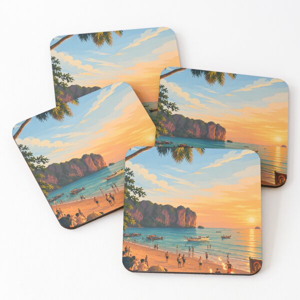 Item preview, Railay Beach Sunset – Thailand designed and sold by Spirit of Siam.