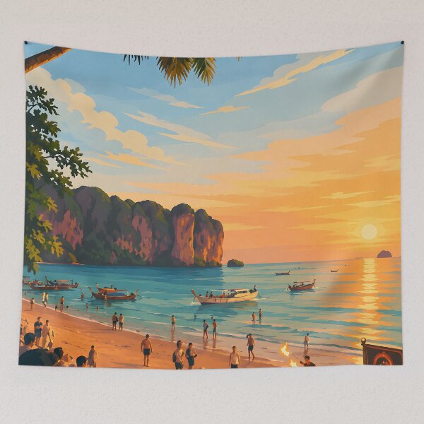 Item preview, Railay Beach Sunset – Thailand designed and sold by Spirit of Siam.
