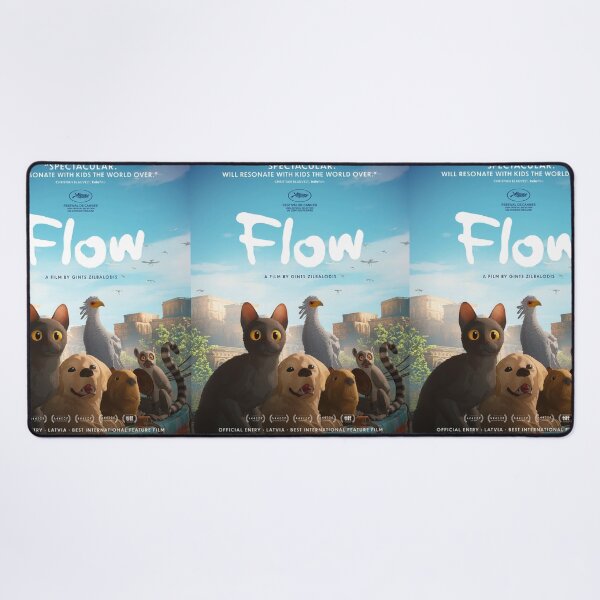 Item preview, Flow movie black cat in the ocean with capybara friend on a sailboat 2024 indie animeted designed and sold by Chardo55.