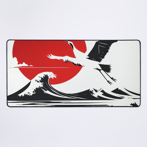 Item preview, Flight Over Abstract Tides designed and sold by ONYX Pixee.