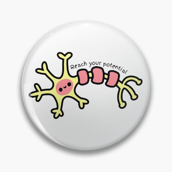 Item preview, Vintage Reach your potential Neuron Psychology designed and sold by erlyJohary.