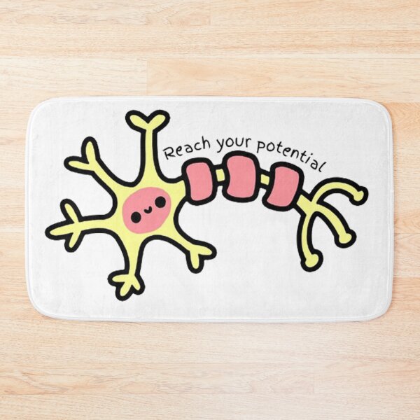 Item preview, Vintage Reach your potential Neuron Psychology designed and sold by erlyJohary.