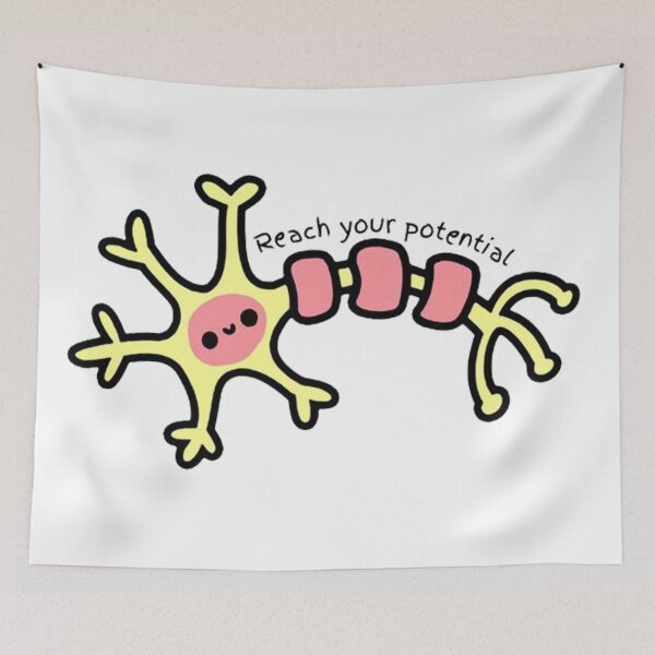 Item preview, Vintage Reach your potential Neuron Psychology designed and sold by erlyJohary.