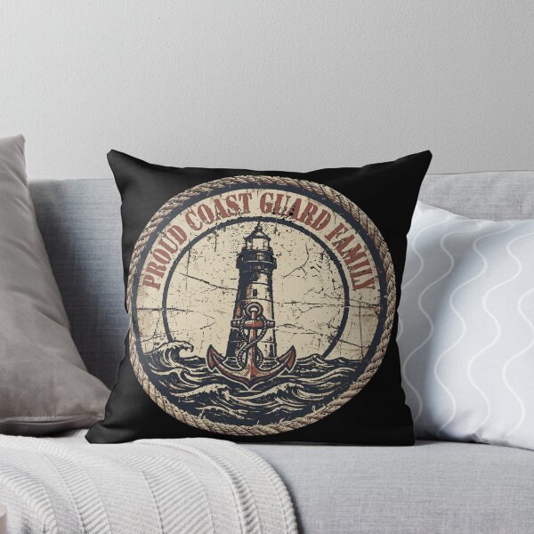 Item preview, Proud Coast Guard Family Vintage Maritime Gift | Military Heritage Design designed and sold by Coasties.