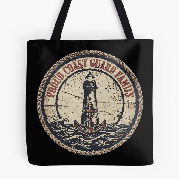 Item preview, Proud Coast Guard Family Vintage Maritime Gift | Military Heritage Design designed and sold by Coasties.