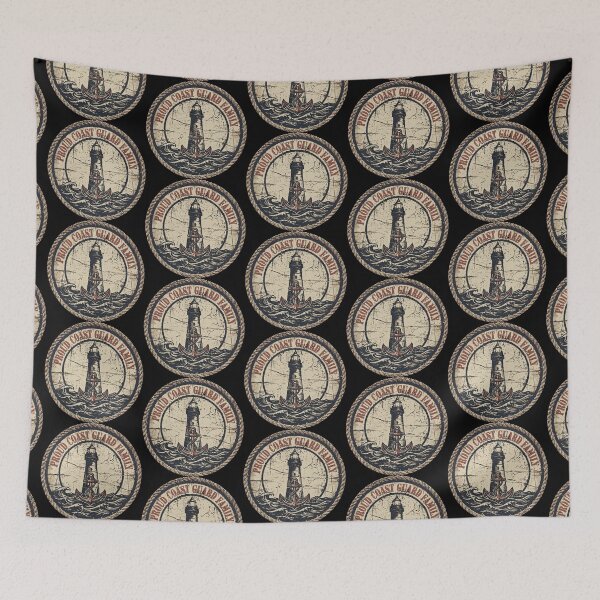 Item preview, Proud Coast Guard Family Vintage Maritime Gift | Military Heritage Design designed and sold by Coasties.