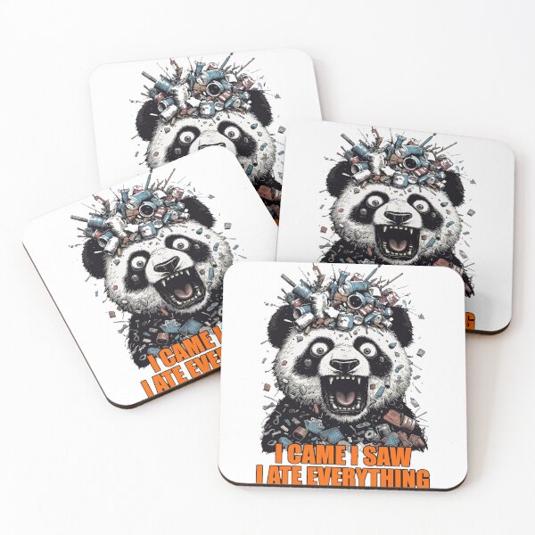 Item preview,  I Came I Saw I Ate Everything – Funny Panda designed and sold by BadPandaCore.