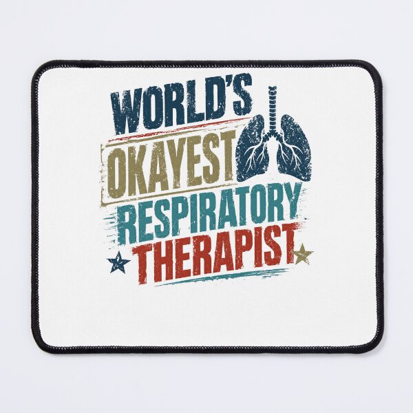 Item preview, World's Okayest Respiratory Therapist Healthcare Professional Gift designed and sold by RetroMini2026.