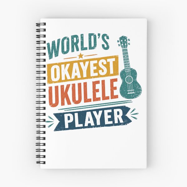 Item preview, World's Okayest Ukulele Player Music Instrument Hobbyist designed and sold by RetroMini2026.