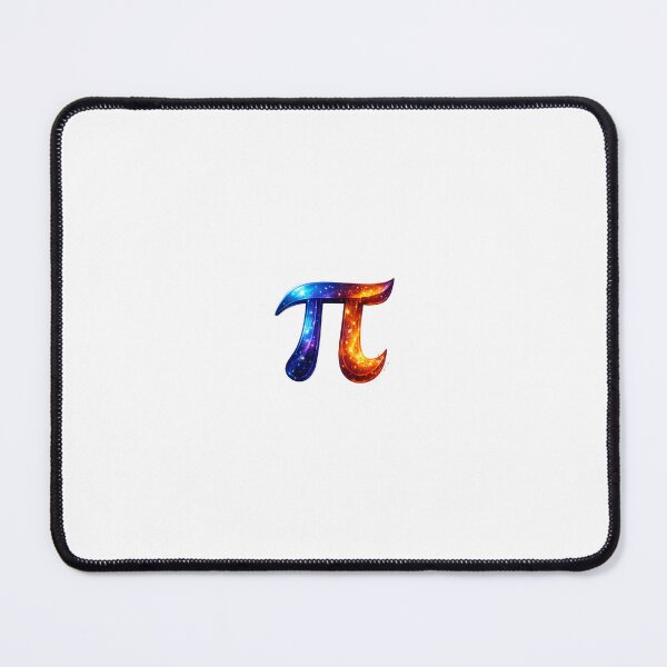 Item preview, Cosmic pi symbol with glowing hues designed and sold by Jyoti Rajput.