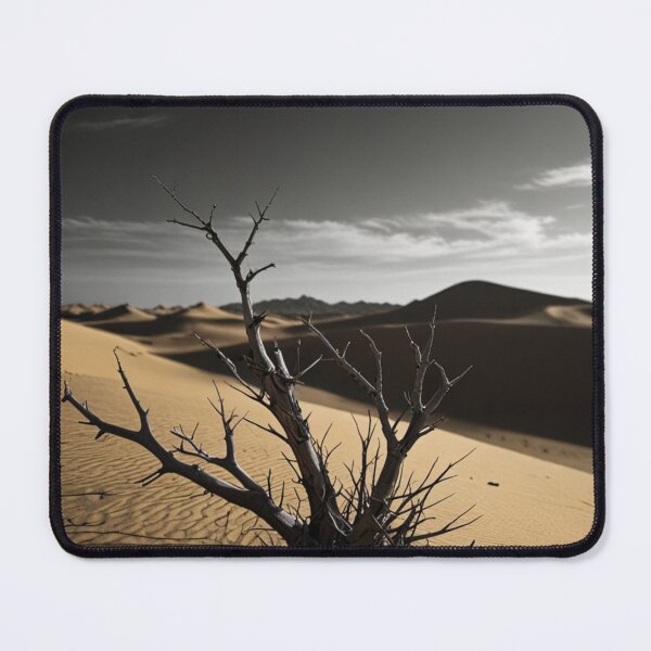 Item preview, A solitary plant in the desert - 4 designed and sold by Universe-of-Merch.