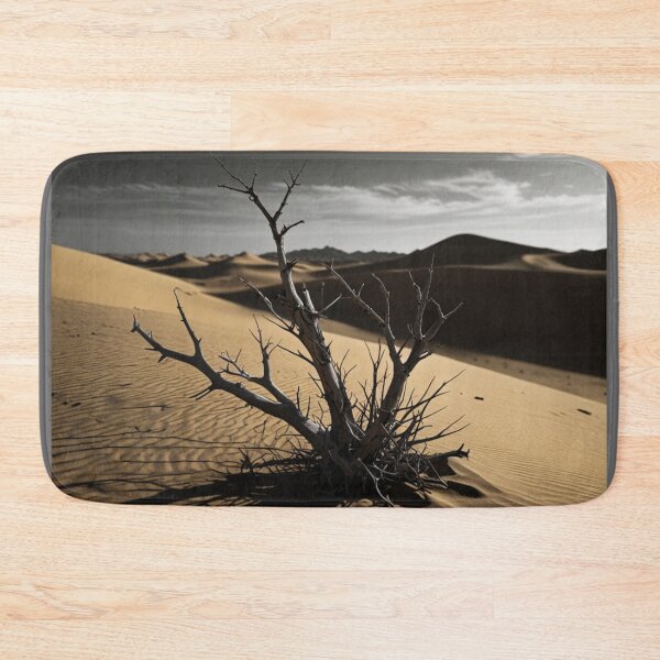 Item preview, A solitary plant in the desert - 4 designed and sold by Universe-of-Merch.
