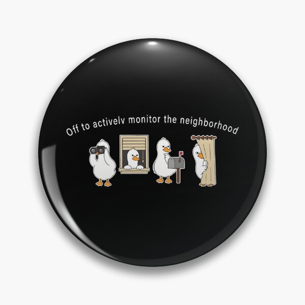 Item preview, Off To Actively Monitor The Neighborhood designed and sold by ladycerebellum.