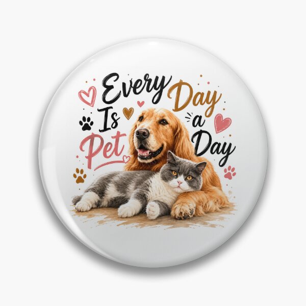 Item preview, Every Day Is a Pet Day designed and sold by KrithigaArts.