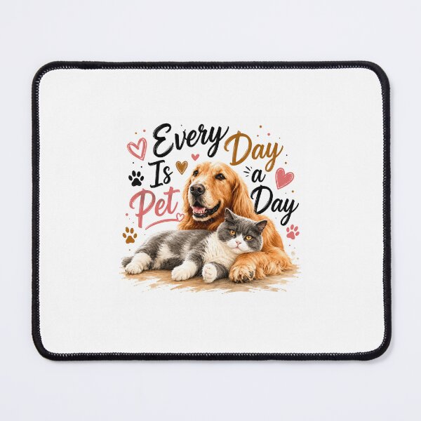Item preview, Every Day Is a Pet Day designed and sold by KrithigaArts.