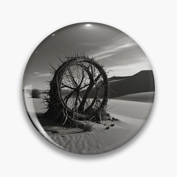 Item preview, A solitary plant in the desert - 3 designed and sold by Universe-of-Merch.