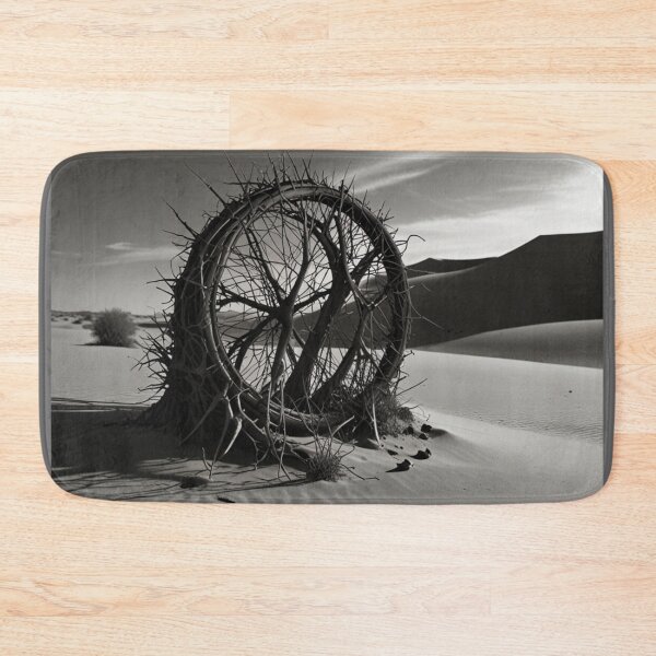 Item preview, A solitary plant in the desert - 3 designed and sold by Universe-of-Merch.