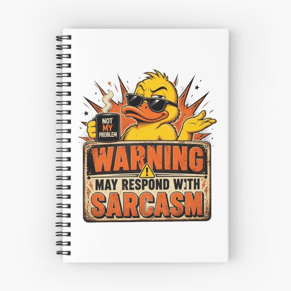 Item preview, Sarcasm Is My Love Language Funny Duck Vintage designed and sold by Cavalier-org.