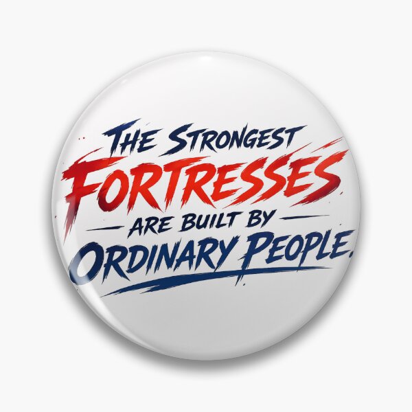 Item preview, The strongest fortresses are built by ordinary people.(Anime Ver.) designed and sold by MaxDreamsArt.
