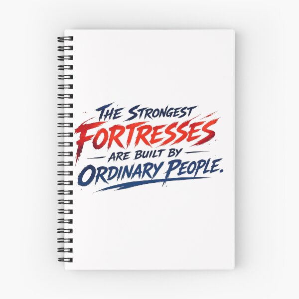 Item preview, The strongest fortresses are built by ordinary people.(Anime Ver.) designed and sold by MaxDreamsArt.