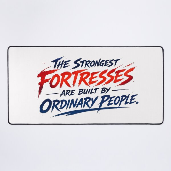 Item preview, The strongest fortresses are built by ordinary people.(Anime Ver.) designed and sold by MaxDreamsArt.