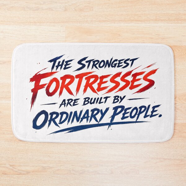 Item preview, The strongest fortresses are built by ordinary people.(Anime Ver.) designed and sold by MaxDreamsArt.