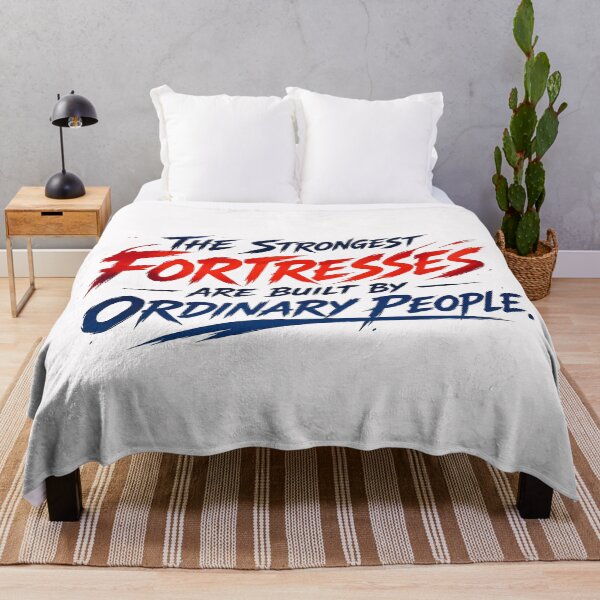 Item preview, The strongest fortresses are built by ordinary people.(Anime Ver.) designed and sold by MaxDreamsArt.