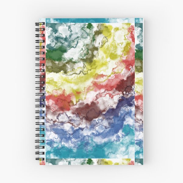 Item preview, Earth and Sky Abstract Fluid Ink Painting designed and sold by IO Soul Spaces.