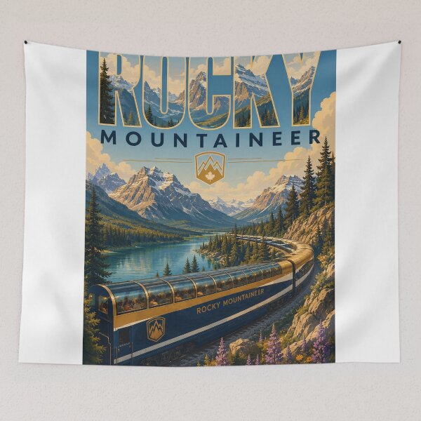 Item preview, Rocky Mountaineer Canadian Rockies Banff Jasper Route designed and sold by StampMyPassport.