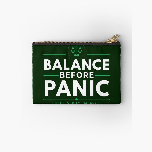 Item preview, Balance Before Panic Accountant T-Shirt | CPA Accounting Humor Design designed and sold by FCA SIR MERCH .