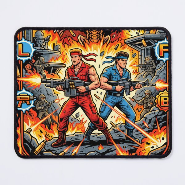 Item preview, Contra Retro Arcade Red Falcon Alien Commando designed and sold by Gabriela Mihai.