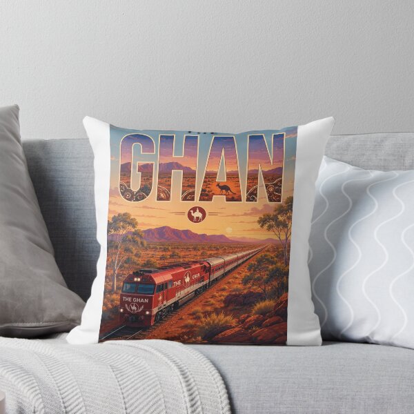 Item preview, The Ghan Adelaide Alice Springs Darwin Australian Outback designed and sold by StampMyPassport.