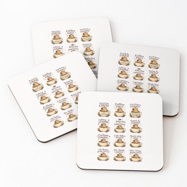 Item preview, Cute Capybara Coffee Lover – Take it slow and explore the little things designed and sold by singnup.