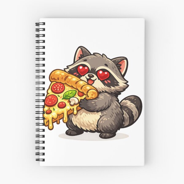 Item preview, Pizza Love Bandit designed and sold by Funky Fable studio.