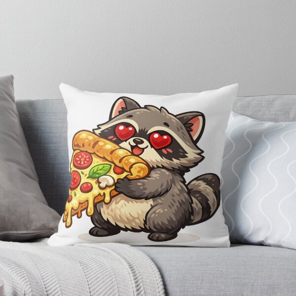 Item preview, Pizza Love Bandit designed and sold by Funky Fable studio.
