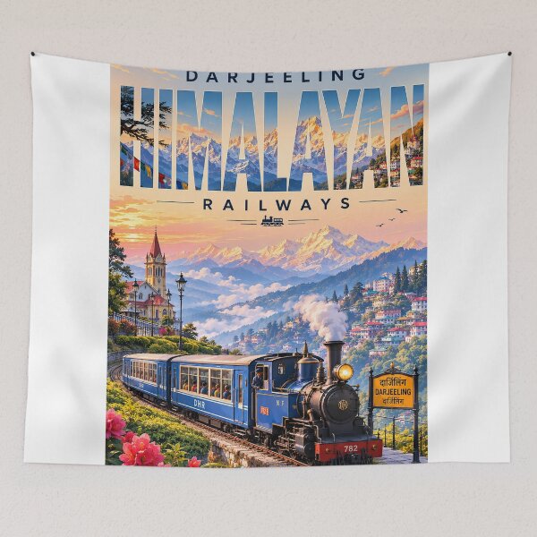 Item preview, Darjeeling Himalayan Railway Ghum Batasia Loop Kanchenjunga designed and sold by StampMyPassport.