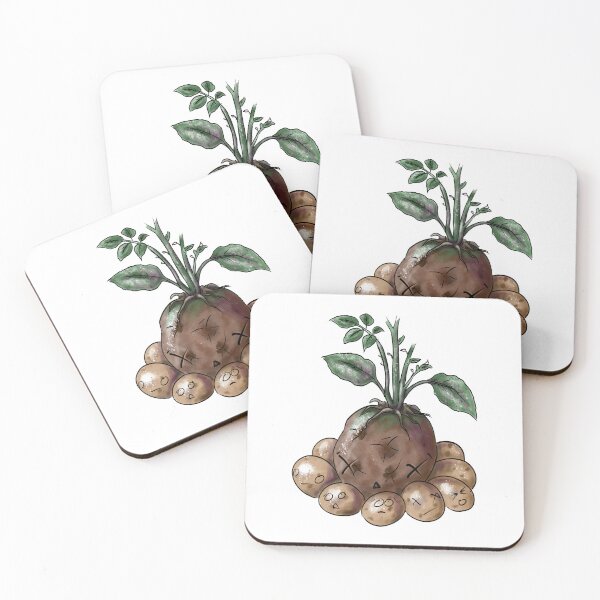 Item preview, Spent Potato funny veggie art designed and sold by Last Radish Design.