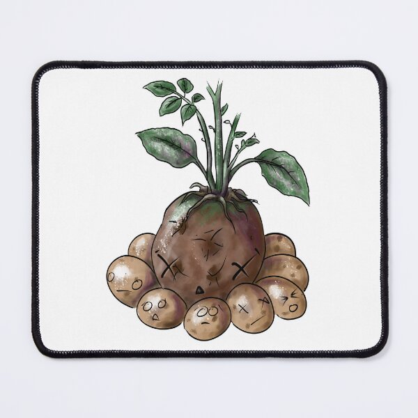 Item preview, Spent Potato funny veggie art designed and sold by Last Radish Design.