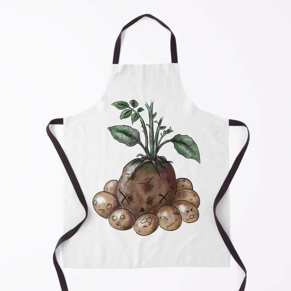 Item preview, Spent Potato funny veggie art designed and sold by Last Radish Design.