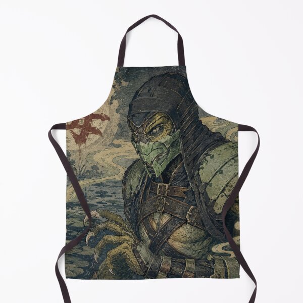 Aperçu de l'œuvre Reptile Mortal Kombat | Fanart MK créée et vendue par bapupa.