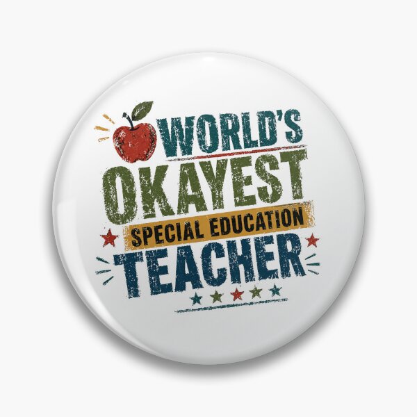 Item preview, World's Okayest Special Education Teacher Funny Educator Appreciation designed and sold by RetroMini2026.