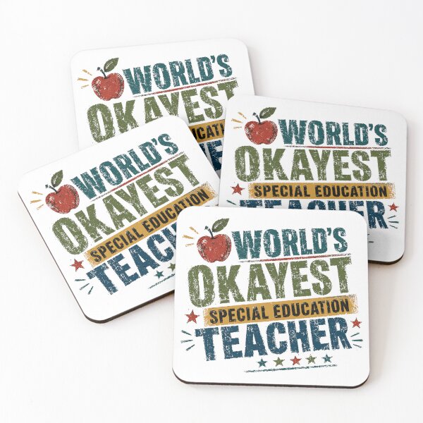 Item preview, World's Okayest Special Education Teacher Funny Educator Appreciation designed and sold by RetroMini2026.
