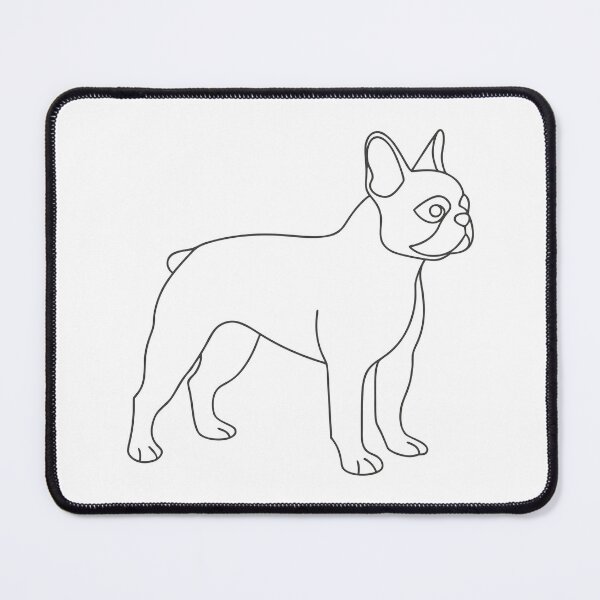 Item preview, French Bulldog Elegant Line Art Gift designed and sold by OneLine Studio.