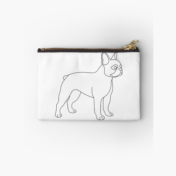 Item preview, French Bulldog Elegant Line Art Gift designed and sold by OneLine Studio.