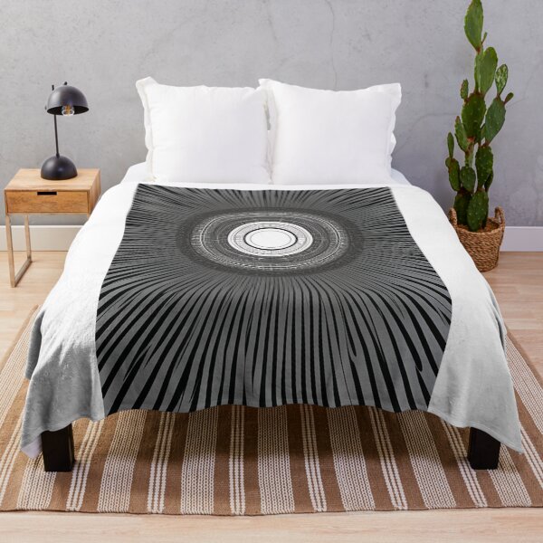 Item preview, Abstract Art - Radiating Pattern, Contemporary Geometric Minimalism designed and sold by Reverso-Design.