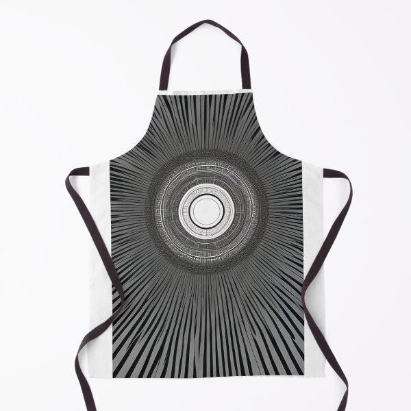 Item preview, Abstract Art - Radiating Pattern, Contemporary Geometric Minimalism designed and sold by Reverso-Design.