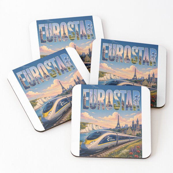 Item preview, Eurostar London Paris Brussels Continental Europe designed and sold by StampMyPassport.