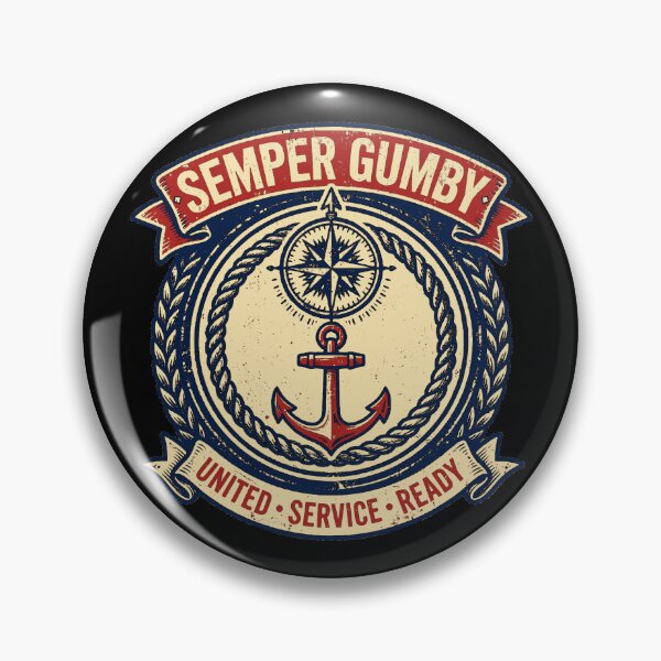 Item preview, Semper Gumby Vintage Military Humor | Funny Coast Guard Design designed and sold by Coasties.