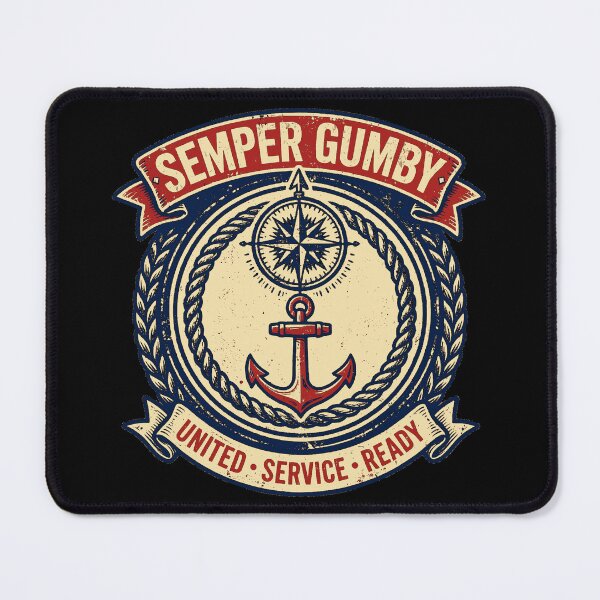 Item preview, Semper Gumby Vintage Military Humor | Funny Coast Guard Design designed and sold by Coasties.