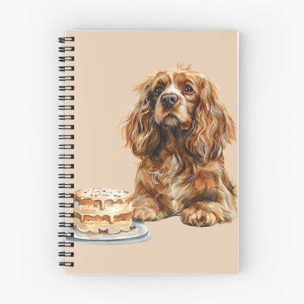 Item preview, Happy Birthday Cute English Cocker Spaniel designed and sold by Erika Kaisersot.